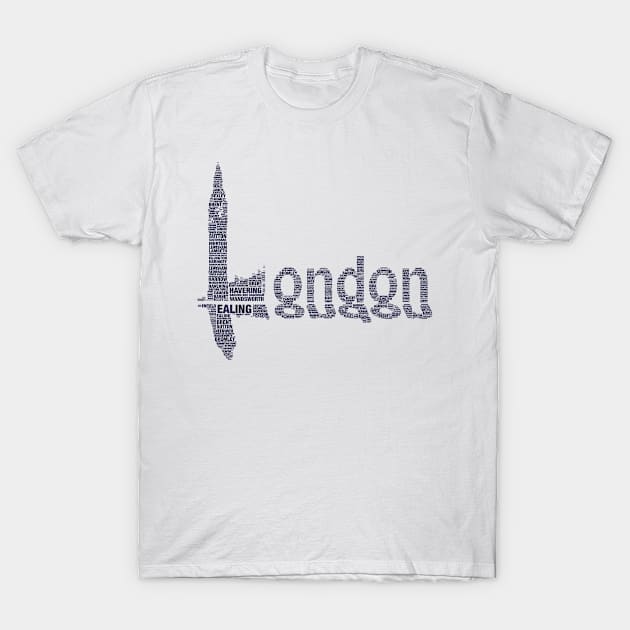 London Places T-Shirt by oneideatoday